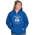 thumbnail image 4 of Grape Flavored Tootsie Roll Pop Zip Up Hoodie Men's Women's Brisco Brands M, 4 of 6