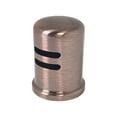 thumbnail image 3 of Westbrass D200-1-11 1-3/4" x 2-3/4" Solid Brass Air Gap Cap Kit, Skirted, Antique Copper, 3 of 7