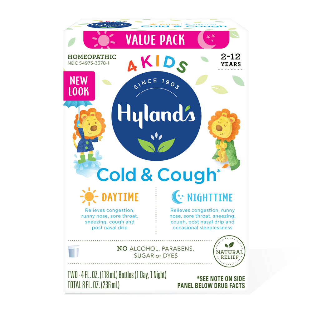 Hyland's 4 Kids Cold & Cough Day and Night Value Pack, 8 Fluid Ounces