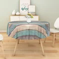thumbnail image 3 of Tchckioa Vintage Wooden 60 Inch Round Tablecloth,Waterproof Oil-resistant Table Cloth Cover for Kitchen Dining, 3 of 6