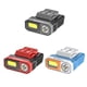 thumbnail image 4 of Linterna frontal con sensor LED COB, resistente al agua, con tapa con clip, luz de antorcha (roja) Likrtyny Iluminación del hogar multifuncional, 4 of 9