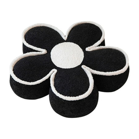 

KIHOUT Discount Flower Futon Thickened Cushion Five Petals Flower Home Decor Soft Sofa Cushion Bedroom Bedside Cushion