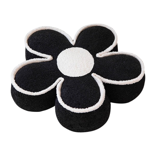 Fundas de almohada, fundas de almohada, fundas de almohada decorativas, cojín grueso para futón con flores de cinco pétalos, decoración para el hogar, cojín suave para sofá, cojín para dormitorio, coj