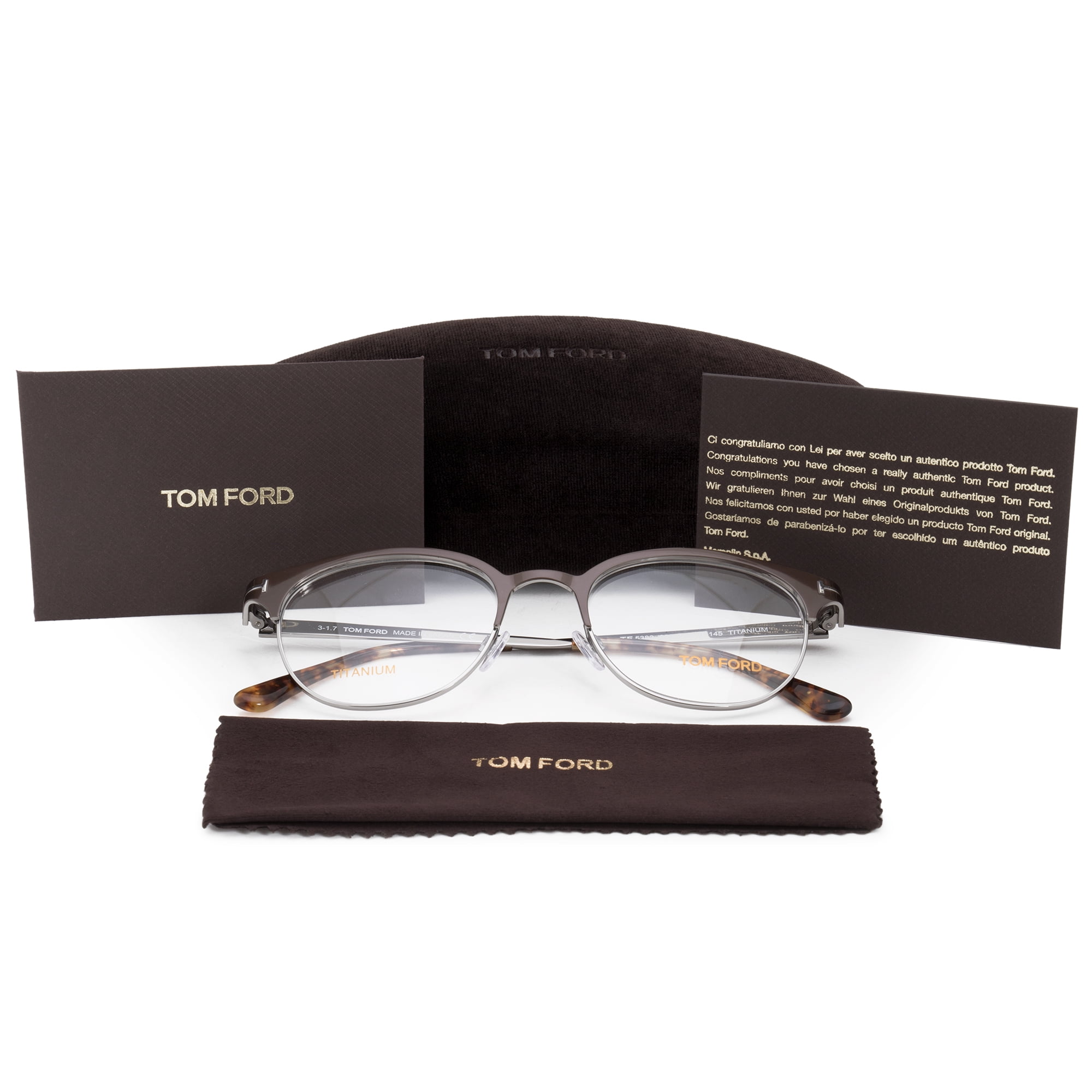 Tom Ford FT5382 Round Man Eyeglasses 