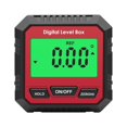 thumbnail image 2 of Almencla Digital Level and Angle LCD Backlight Measures 0 -180 Degree Angle without Bubble Red, 2 of 8