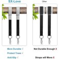 thumbnail image 2 of Swing suspension set with straps, 2 protective pads, 2 carabiners, 1 carrying bag, suitable for swings and hammocks (c)BY, 2 of 3