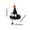 B, variant on Mini Pet Halloween Witch Hat for Cats Small Dogs, Stiff Pointed Hat, Adjustable Elastic Chin Strap Lightweight Pet Headwear Halloween Party Cosplay Photo Prop Festive Pet Costume Accessory