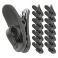 thumbnail image 4 of Shisuyan 15pcs Small Microphone Clips Microphone Clip Plastic Mic Clip For Earphone Wire Management Wire Clips Plastic Microphone Cord Clips Collar Clip, 4 of 8