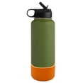 thumbnail image 3 of Botella de agua manga antideslizante silicona taza de agua cubierta protectora inferior (naranja), 3 of 7