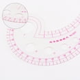 thumbnail image 4 of Uxcell Styling Sewing French Curve Ruler, 30x10.5cm Clear Sewing Pattern Making Ruler, 4 of 6
