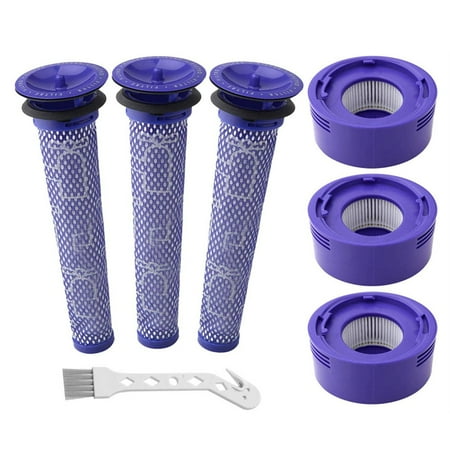 Dedang Replacement Filter for Dyson V7 V8 Series Vacuum Cleaner, 3 Piece Washable Pre-Motor Filter, 3 Piece Washable HEPA Post-Motor Filter and 1 Piece Cleaning Tool | Walmart Canada Dedang Replacement Filter for Dyson V7 V8 Series Vacuum Cleaner, 3 Piece Washable Pre-Motor Filter, 3 Piece Washable HEPA Post-Motor Filter and 1 Piece Cleaning Tool | Walmart Canada