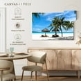 thumbnail image 5 of Elephant Stock Coastal Boracay Seashore Wall Art - Horizontal Canvas Wall Art - Living Room Wall Decor - Beach Canvas - Blue And Turquoise Decor - 12" x 8", 5 of 8