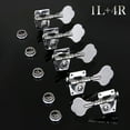 thumbnail image 2 of Vintage Jazz Bass Tuning Pegs Open Geared Electric Bass Tuners Machine Music Instrument Accessories, 2 of 9