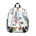 thumbnail image 3 of Cartoon and Kawaii Students Backpack - Playful Design with Animals, Space and Galaxy Prints, Durable Lightweight Backpack for Students, 3 of 4