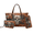 Skull, variant on Tutolipy 3 Pcs Wallet Set for Ladies Skull Rose Print Tote Purse Waterproof Light Makeup Pouch for Travel Daily