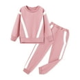 thumbnail image 4 of SANMIO Toddler Girl Clothes 2 Piece Outfits Fashion Sweatshirts+Sweatpants Long Sleeve Tracksuit Clothing Set Size 3-8Y, 4 of 8