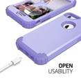thumbnail image 3 of JTCASES for iPhone 7 / 8 / SE 2022 & 2020 Case, Drop Resistant Corners, Wireless Charging, Heavy Duty Shockproof Hybrid Hard PC Bumper, Camera Protection, Skin-feel Anti-scratch Cover, Lightpurple, 3 of 7