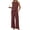 Coffee, variant on Lounge Sets for Women Knit Loose Tank Top Wide Leg Pants Soft Comfy Pajamas Set 2-Piece Outfits