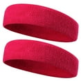 thumbnail image 2 of Miorin Under $5 Women Knitted Hair Band, Yoga Headband Running Headband, Soft Stretchy Non Slip Hairband for Daily Workout, Pink Heardband, 2 of 4