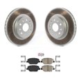 thumbnail image 1 of Transit Auto Front Coated Disc Brake Rotors and Ceramic Pads Kit for Car Chevrolet Camaro Without Brembo Calipers KGA-100059, 1 of 11