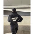 thumbnail image 2 of Hoodies Tracksuit Set Sweatshirt Sweatpants Womens 2 Piece, 2 of 5