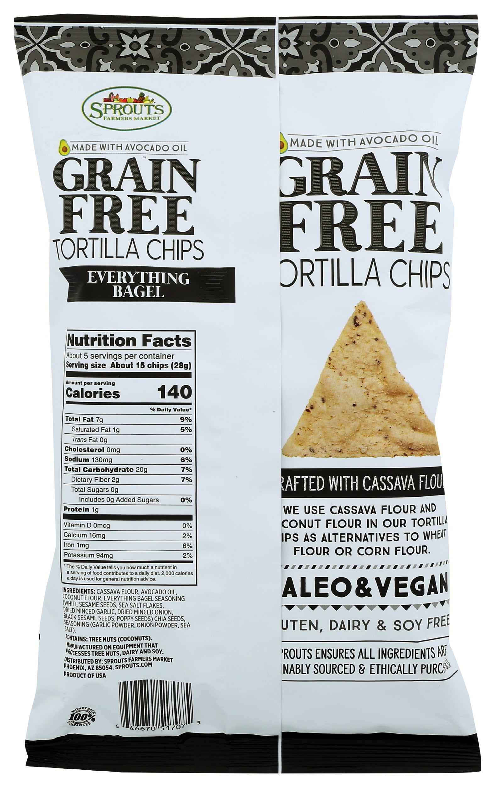 sprouts pita chips