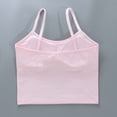 thumbnail image 5 of XEGLSBU 4 Pack Girls Training Bras Soft Longline Seamless Camisole Tank for Tweens to Teenager Undergarments Size10-14 Years, 5 of 7