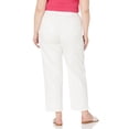 thumbnail image 4 of Ruby Rd. Pantalon en Jean Classique à 5 Poches pour Femmes Grande Taille, Blanc, 24 US, 4 of 4