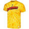thumbnail image 2 of Men's Mitchell & Ness Yellow Hulk Hogan Hulkamania Tie-Dye T-Shirt, 2 of 3