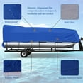 thumbnail image 2 of 17-20Ft Boat Cover Heavy Duty Blue Potoon Rain Snow Dust Resistant Protection Up to 96 inch, 2 of 9
