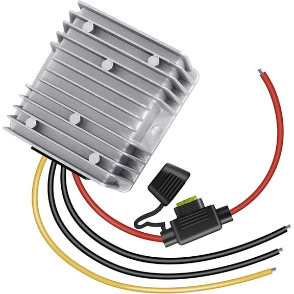 20A 240W 12v Golf Cart 48V 36V to 12V Converter Voltage Regulator Reducer Transformer with Fuse
