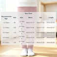 thumbnail image 6 of Kids Ribbed Knit Leggings, High Waist Elastic Slim Pants, Soft Stretchy Solid Color Tights for Kids Daily Layering Wear 4-5 Years, 6 of 10