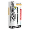 Zebra Pen Sarasa Gel Pen,Black,Bold,PK12 46610