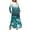 Mint Green, variant on COSFO Christmas Womens Dresses Crew Neck Blue Casual Long Sleeve Midi Dresses A-Line Flowy Dress
