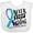 AA-White, variant on Inktastic Never Stop Fighting Suicide Prevention Awareness Ribbon Boys or Girls Baby Bib