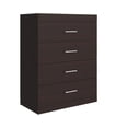 thumbnail image 4 of Mobi Cómoda Cajonera 78cm Madera 4 Cajones Sicilia Chocolate Mobi Muebles Elegante, 4 of 6