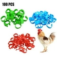 thumbnail image 3 of Chicken Leg Rings Poultry Ankle Bands Number Tag Markers for Birds Gamefowl Turkey Duck, 3 of 7