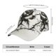 thumbnail image 2 of Balery Black And White Rose Gorra de béisbol de tamaño ajustable para correr, entrenar y actividades al aire libre. Gorra de papá para todas las estaciones., 2 of 6