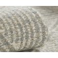 thumbnail image 4 of Momeni MALLOMRC-7GRY2030 2 x 3 ft. Mallorca Hand Hooked Contemporary Rectangle Area Rug, Grey, 4 of 6