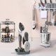 thumbnail image 2 of Dish Brush, Soap Dispensing Dish Brush Set with 4 Replacement Heads and Storage Holder, Gray, 2 of 4