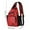 Red, variant on WNEXOPE Women's Adjustable Crossbody Bag - Convertible Chest Shoulder Bag with Multiple Pockets for Outdoor, Travel, and Everyday Use