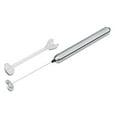 thumbnail image 3 of Peahefy Kitchen Stainless Steel Handheld Battery Operated Electric Coffee Milk Frother with Spoon,Milk Frother, Coffee Milk Frother,Kitchen Milk Frother, 3 of 5