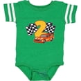 thumbnail image 3 of Inktastic Number Two Race Car Boys or Girls Baby Bodysuit, 3 of 5