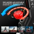 thumbnail image 5 of LNOW Magnetic Exercise Bike for Home Gym - 45 lbs Flywheel, Commercial Grade Indoor Cycling Bike, Stationary Bike with LCD Monitor & APP, 5 of 13