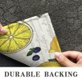 thumbnail image 6 of Yellow Lemon Fruit Berries Beige Pattern Door Rugs,Washable Non Slip Door Mats Indoor,Decorative Door Mats,Entry Mat Indoor for Entrance,Bedroom,Kitchen,Bathroom,17"x30", 6 of 6