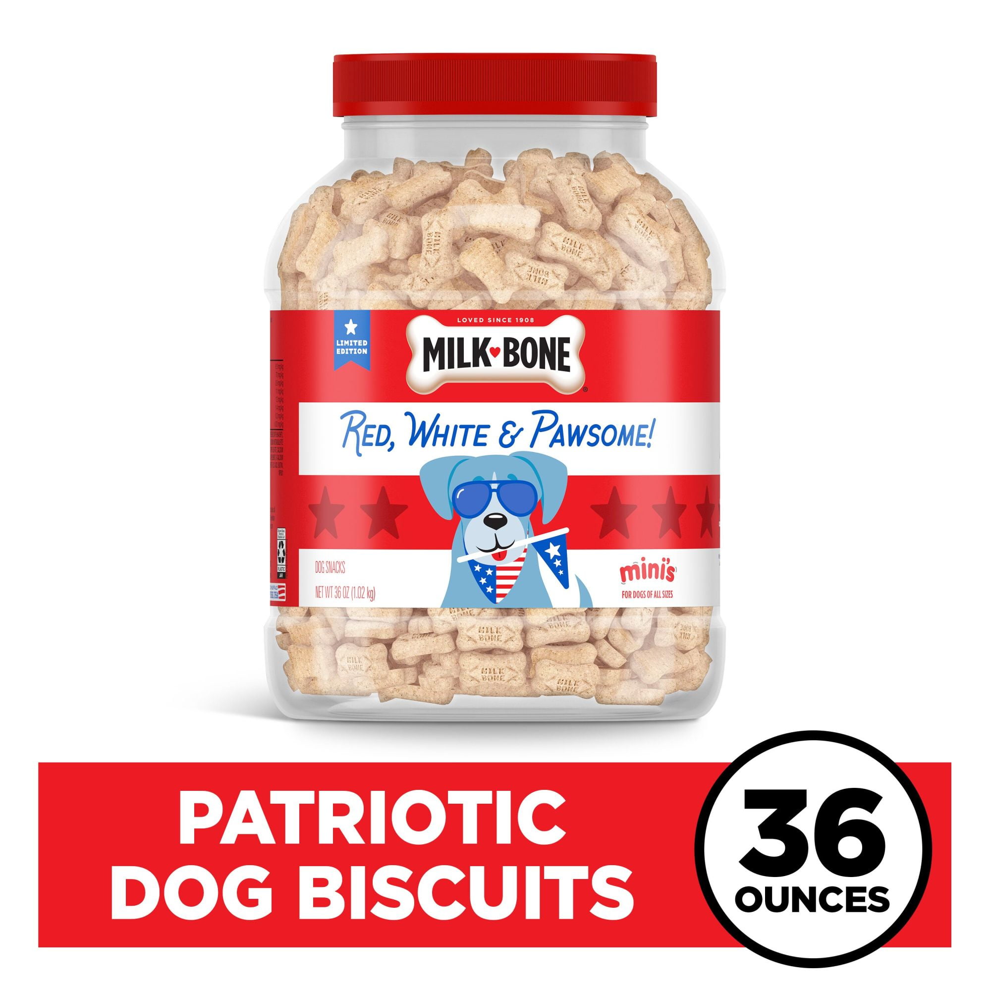 Milk bone hotsell mini's 36 oz