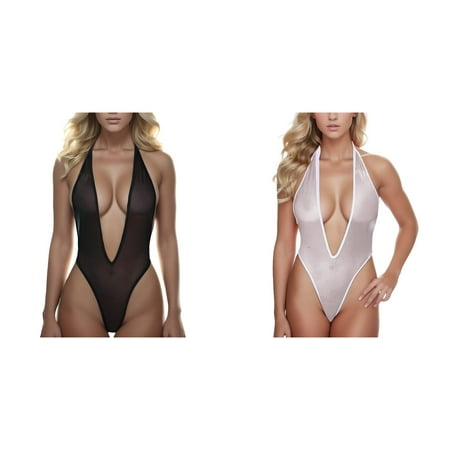 2-Pack Fashion Lace Lingerie Fishing Net Lace Lingerie Set Underwear Sleepwear Steel Ring Pajamas Garter Women s Lingerie Set Stretchy Lace Bandeau Bra Underwear Set Women Lingerie Set Lace