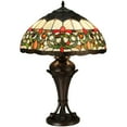 thumbnail image 2 of Meyda Tiffany 130756 Creole 2 Light 26" Tall Hand-Crafted Table Lamp - MultiColor, 2 of 2