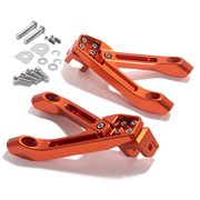 Pair Rear Footpegs Bracket Peg Mount for Sur-Ron Ultra Bee Electric Dirt Bike