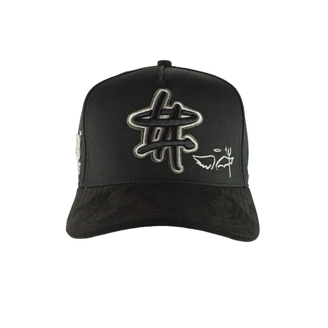 GORRA JC HATS L.A BAD INFLUENCE BLACK/SILVER UNITALLA